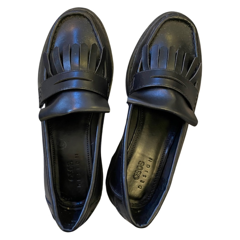 ASOS Chunky Melon Loafers (size US 8 Wide, UK 6 Wide)